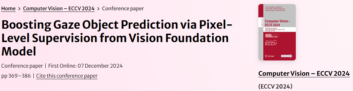 Boosting Gaze Object Prediction via Pixel-level Supervision from Vision Foundation Model